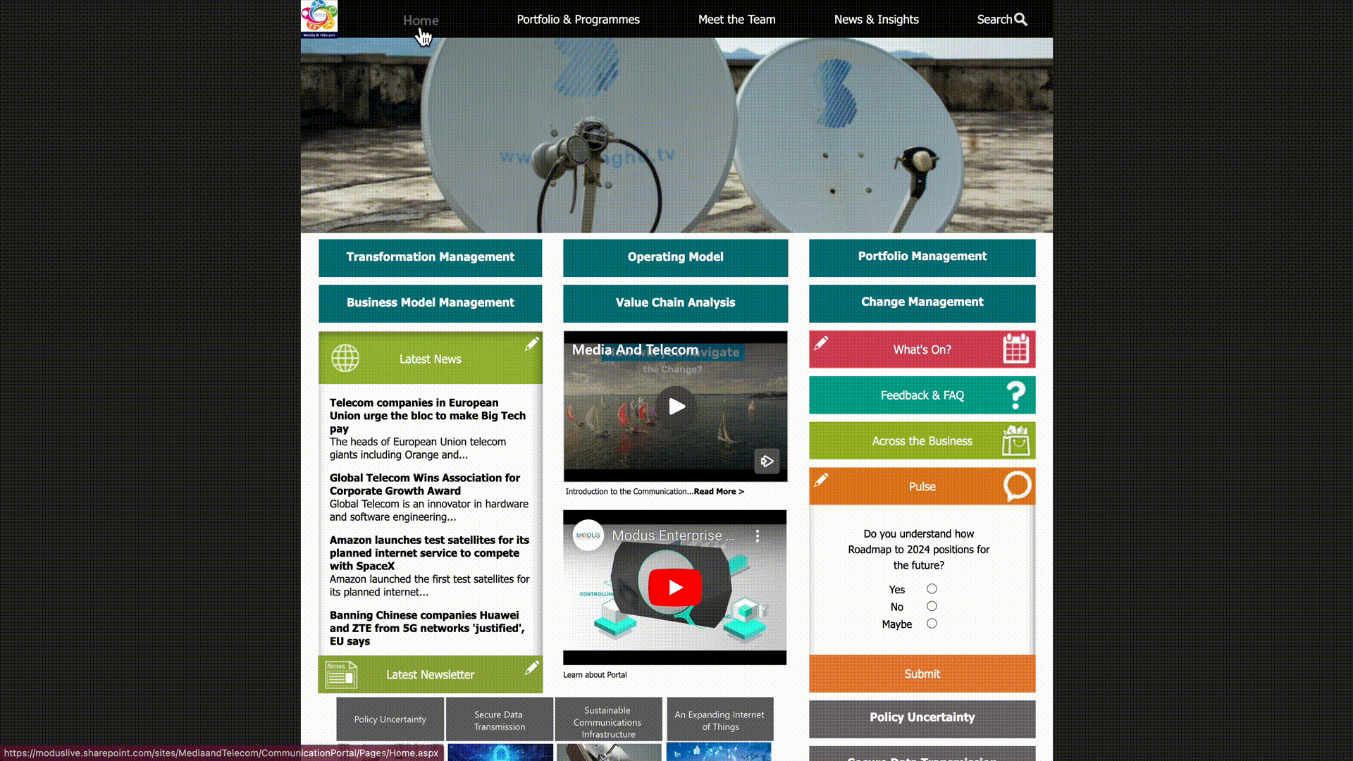 media and telecom